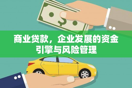 南陵商业贷款，企业发展的资金引擎与风险管理