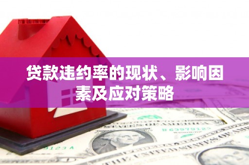 南陵贷款违约率的现状、影响因素及应对策略