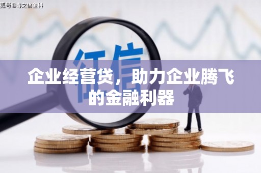 南陵企业经营贷，助力企业腾飞的金融利器