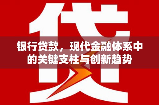 南陵银行贷款，现代金融体系中的关键支柱与创新趋势