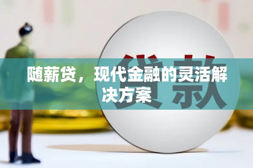 南陵随薪贷，现代金融的灵活解决方案