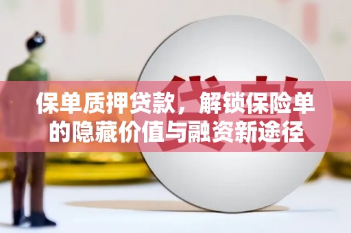 南陵保单质押贷款，解锁保险单的隐藏价值与融资新途径