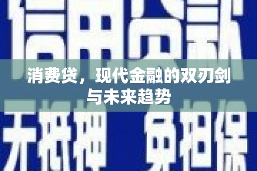 南陵消费贷，现代金融的双刃剑与未来趋势