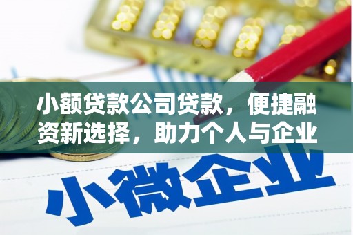 南陵小额贷款公司贷款，便捷融资新选择，助力个人与企业成长