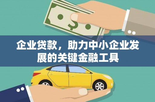 南陵企业贷款，助力中小企业发展的关键金融工具