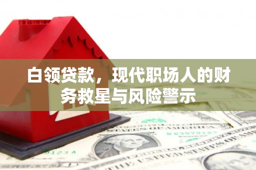 南陵白领贷款，现代职场人的财务救星与风险警示