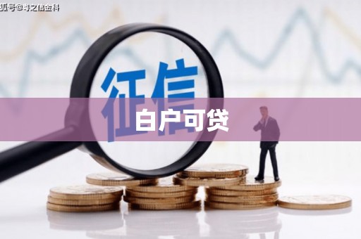 南陵白户可贷