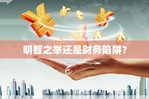 南陵明智之举还是财务陷阱？