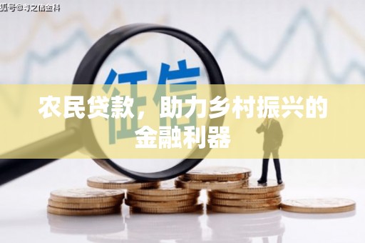 南陵农民贷款，助力乡村振兴的金融利器