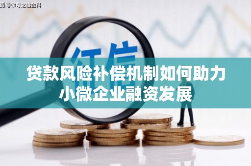 南陵贷款风险补偿机制如何助力小微企业融资发展