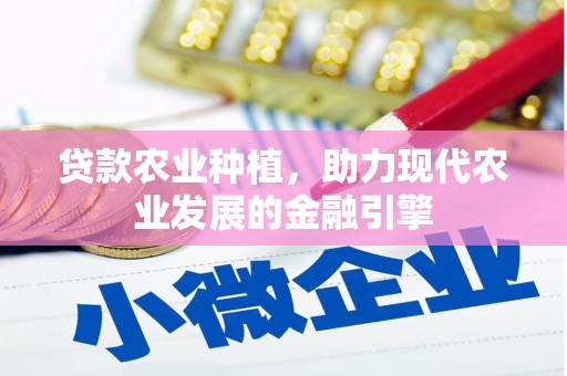 南陵贷款农业种植，助力现代农业发展的金融引擎
