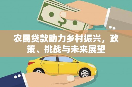 南陵农民贷款助力乡村振兴，政策、挑战与未来展望