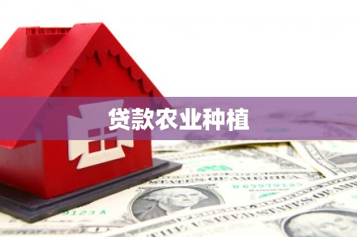 南陵贷款农业种植