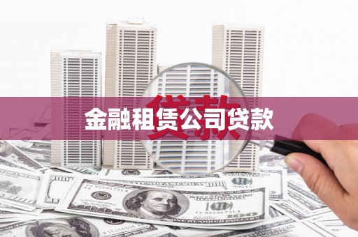 南陵金融租赁公司贷款