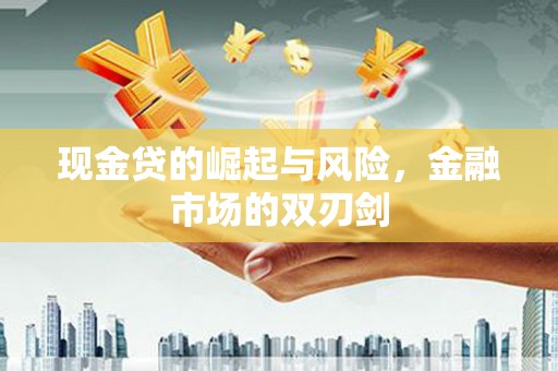 南陵现金贷的崛起与风险，金融市场的双刃剑