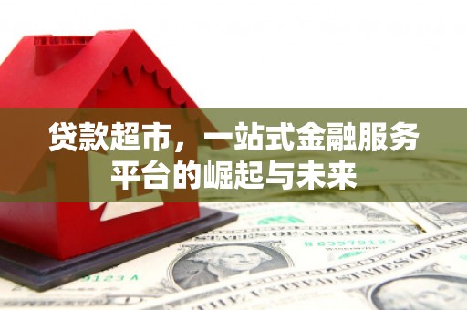 南陵贷款超市，一站式金融服务平台的崛起与未来