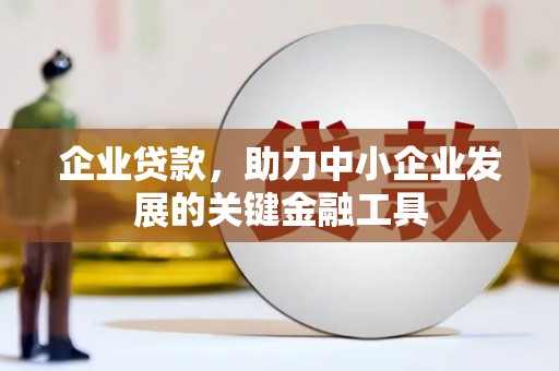 南陵企业贷款，助力中小企业发展的关键金融工具