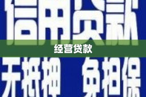 南陵经营贷款