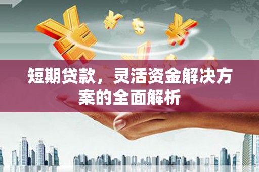 南陵短期贷款，灵活资金解决方案的全面解析
