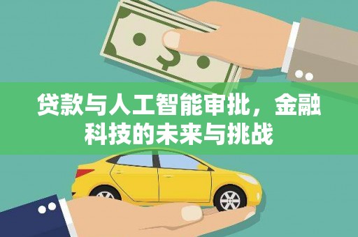 南陵贷款与人工智能审批，金融科技的未来与挑战