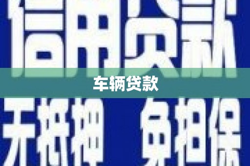 南陵车辆贷款