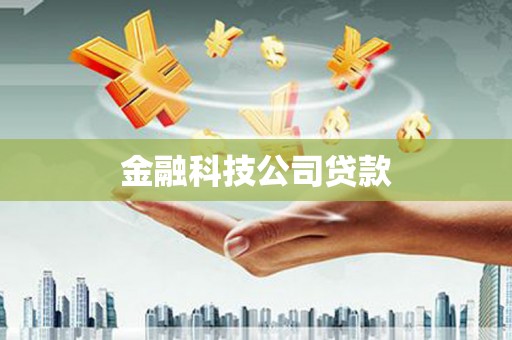 南陵金融科技公司贷款