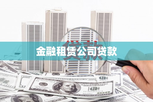 南陵金融租赁公司贷款