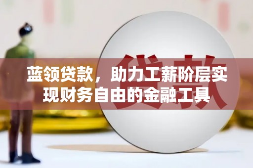 南陵蓝领贷款，助力工薪阶层实现财务自由的金融工具