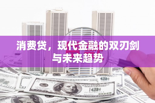 南陵消费贷，现代金融的双刃剑与未来趋势